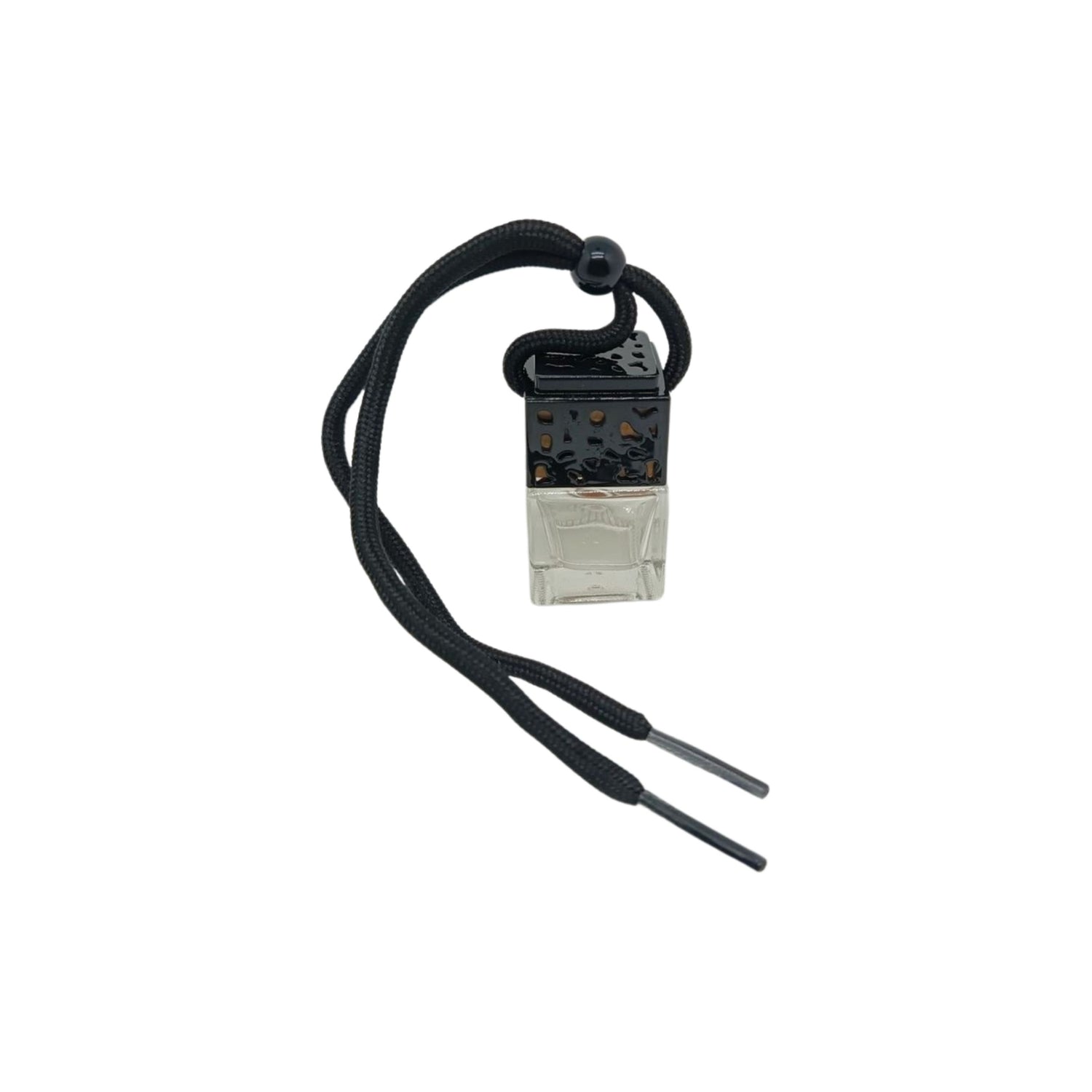 10ml Empty car hanging air freshener refillable perfume black- pack of 12
