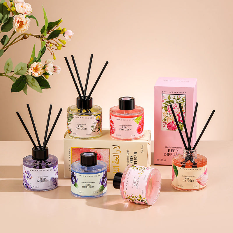 100ml Reed diffuser available in 8 long lasting fragrances