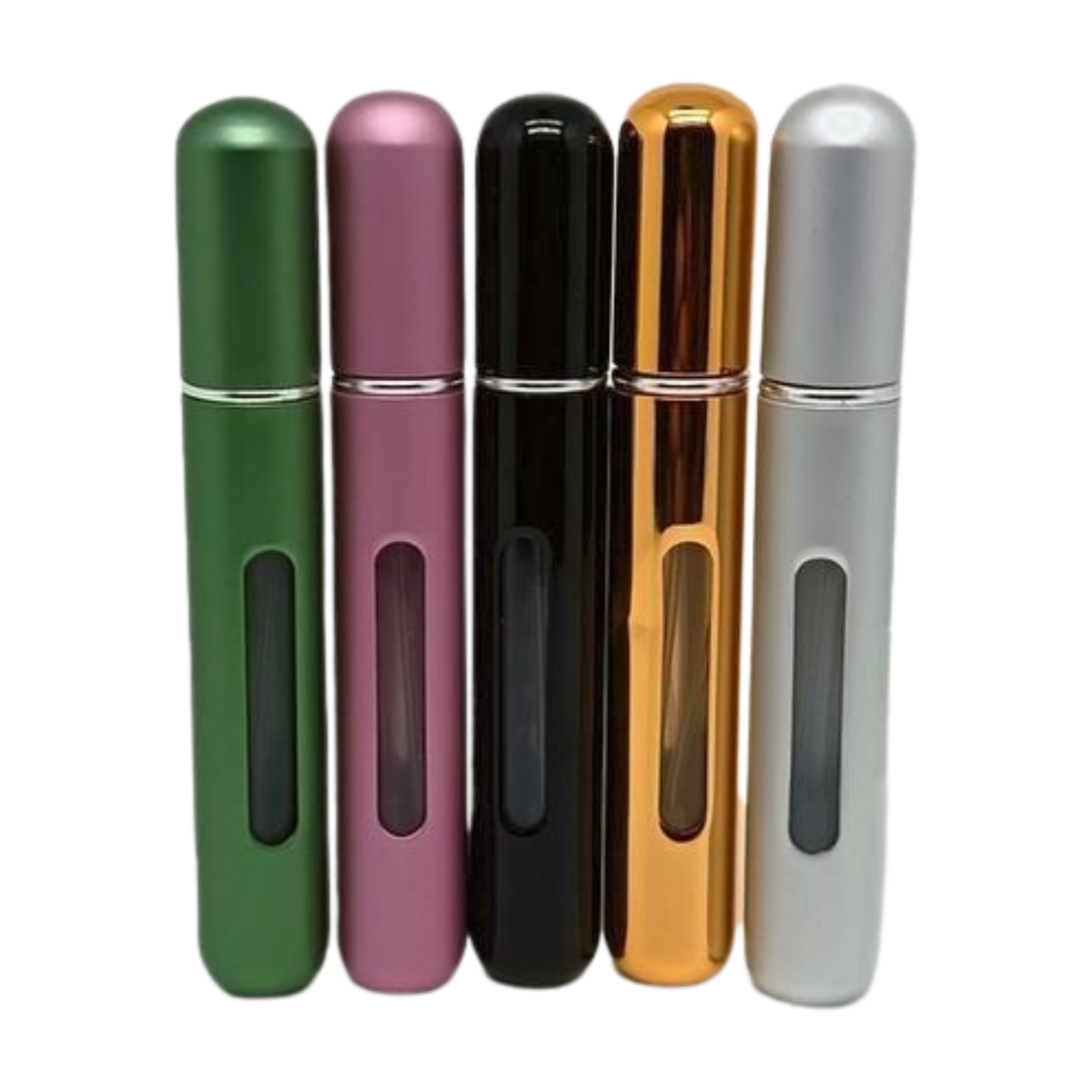 8ml Refillable atomizer perfume spray bottle mixed colours - pack of 12