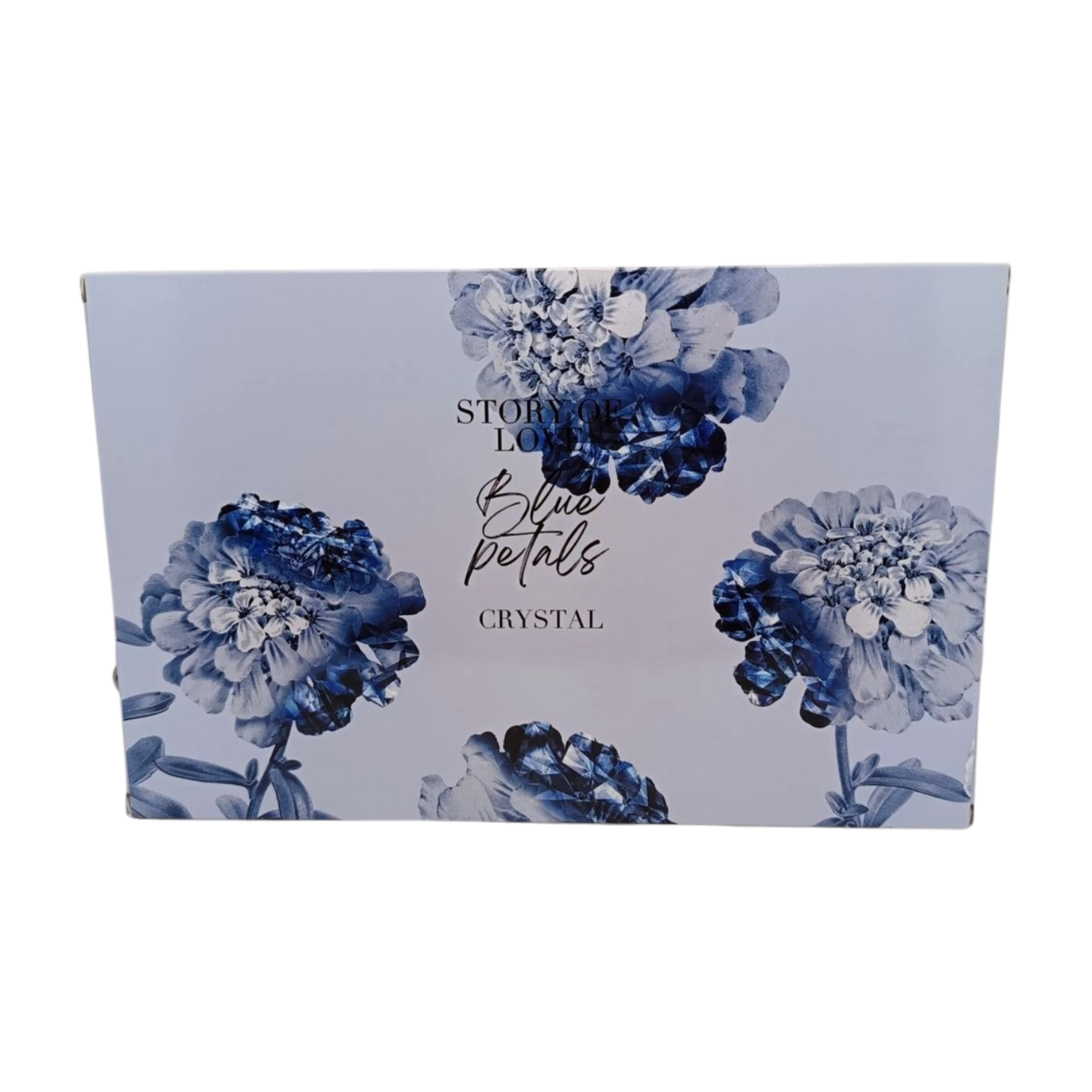 Geschenkbox-Set Blue Petals – Haarparfüm, Duftlotion, Eau de Parfum, Duftnebel