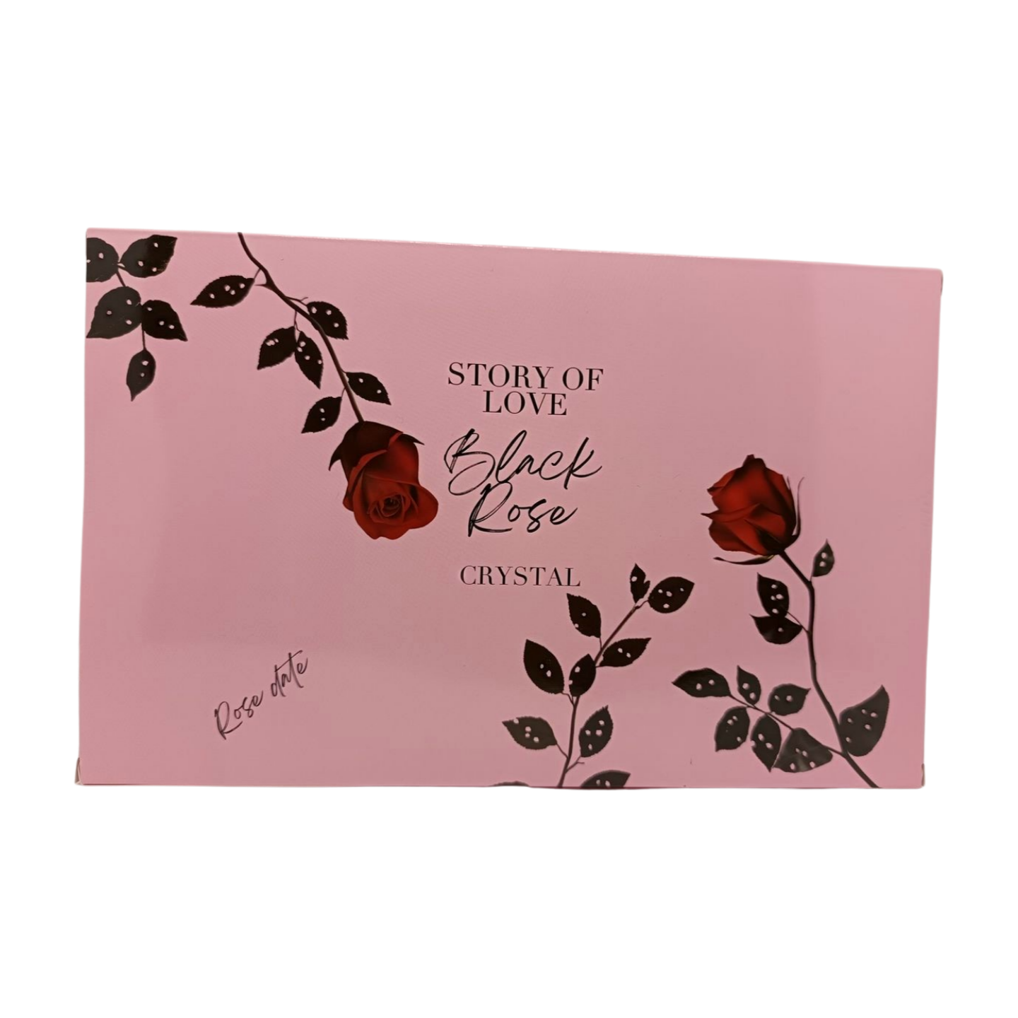Gift box set Black Rose - hair perfume, fragrance lotion, eau de parfum, fragrance mist