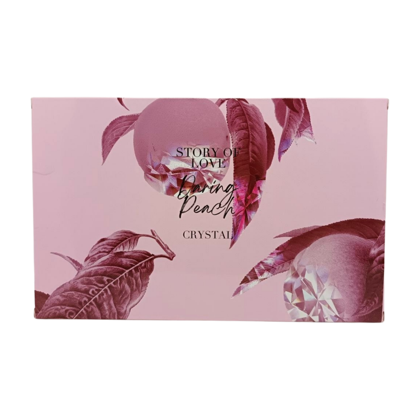 Gift box set Daring Peach - hair perfume, fragrance lotion, eau de parfum, fragrance mist